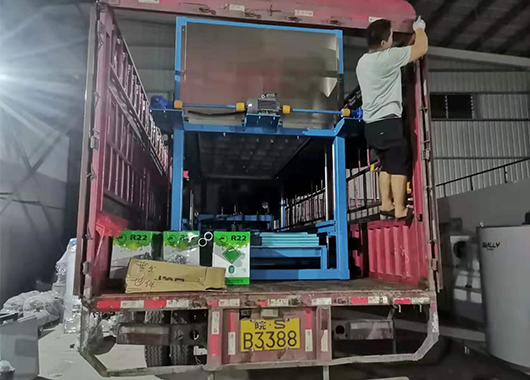 福建5吨直冷式块冰机案例