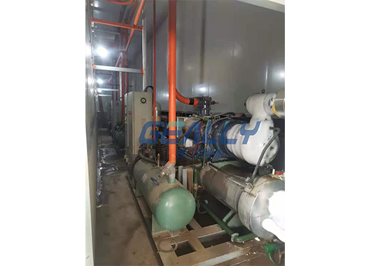 福建250吨盐水池块冰机案例