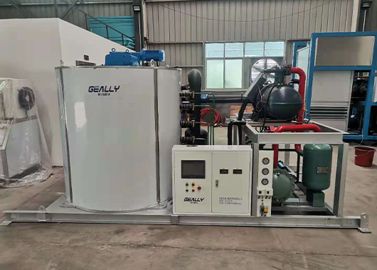 某食品机械公司20吨片冰机案例