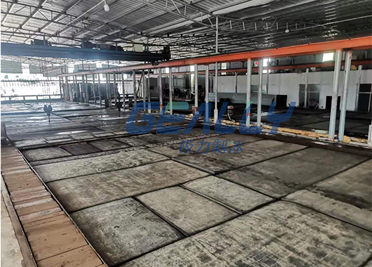 福建250吨盐水池块冰机案例