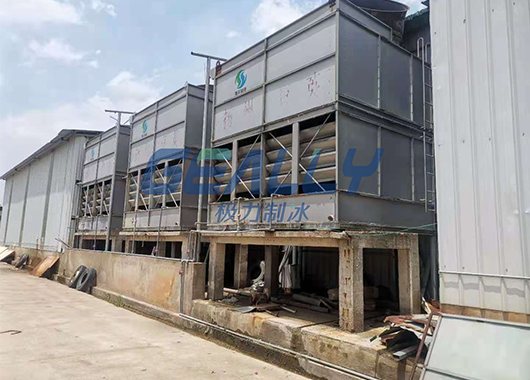 福建250吨盐水池块冰机案例